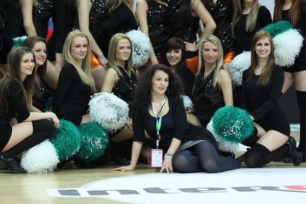 Puchar Polski: Zastal Zielona Góra - Śląsk Wrocław - cheerleaders