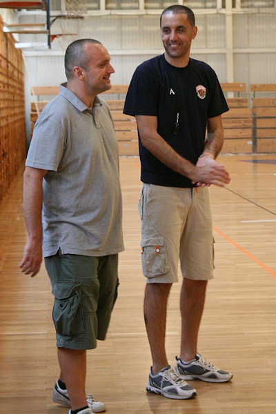Pierwszy trening koszykarzy Stelmetu