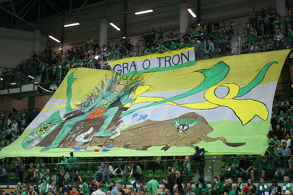 Oprawa 3. finału Stelmet - PGE Turów