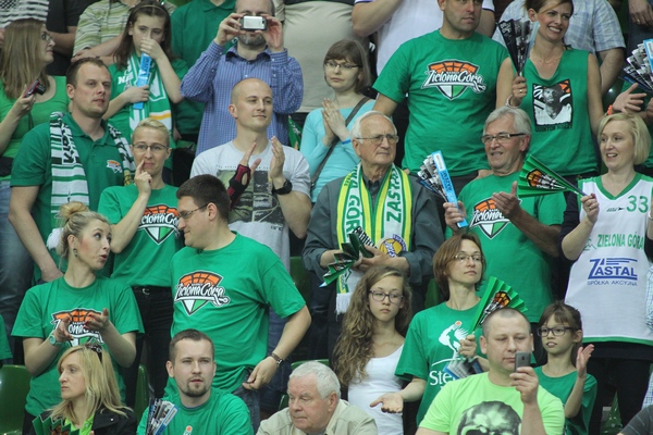 Kibice na 4. finale Stelmet ZG - PGE Turów Zgorzelec