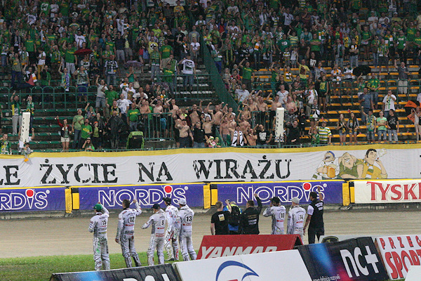 Stelmet Falubaz ZG - Włókniarz Czwa 41:37