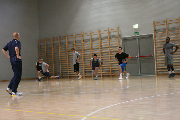 Pierwszy trening Stelmetu