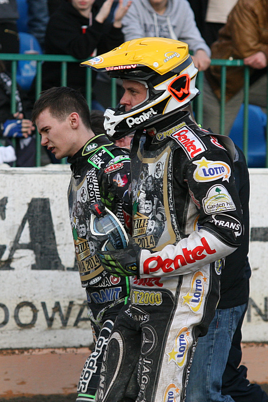  Memoriał Rycerzy Speedwaya - upadek