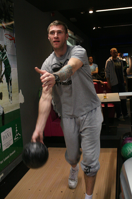 Koszykarski bowling w Hotelu Dana