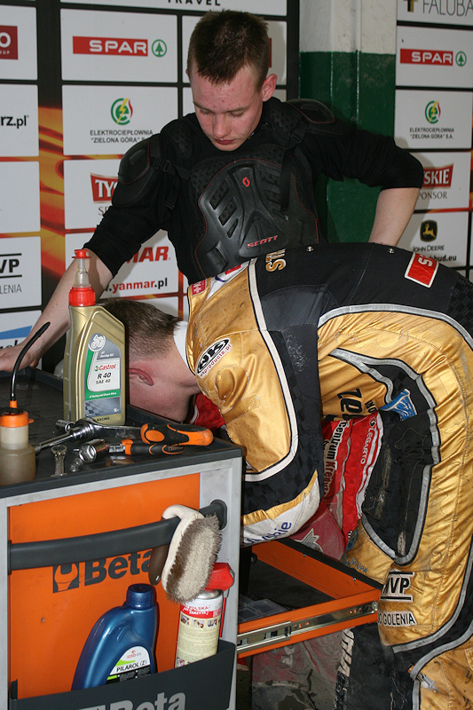 Trening juniorów Falubazu