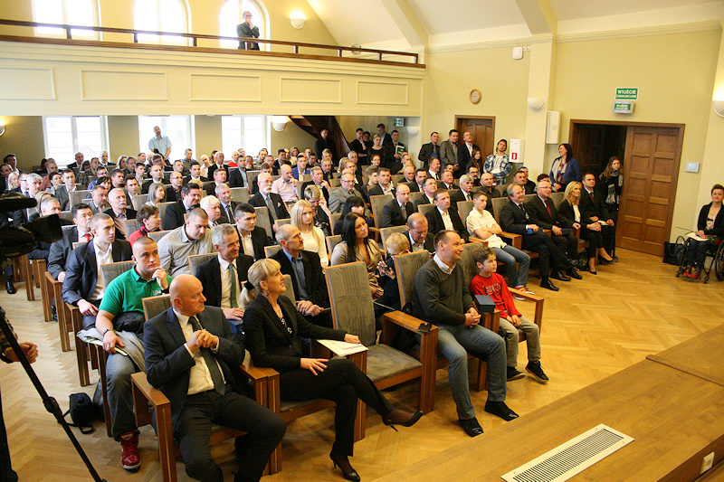 Wręczenie nagród sportowych ZG za 2014