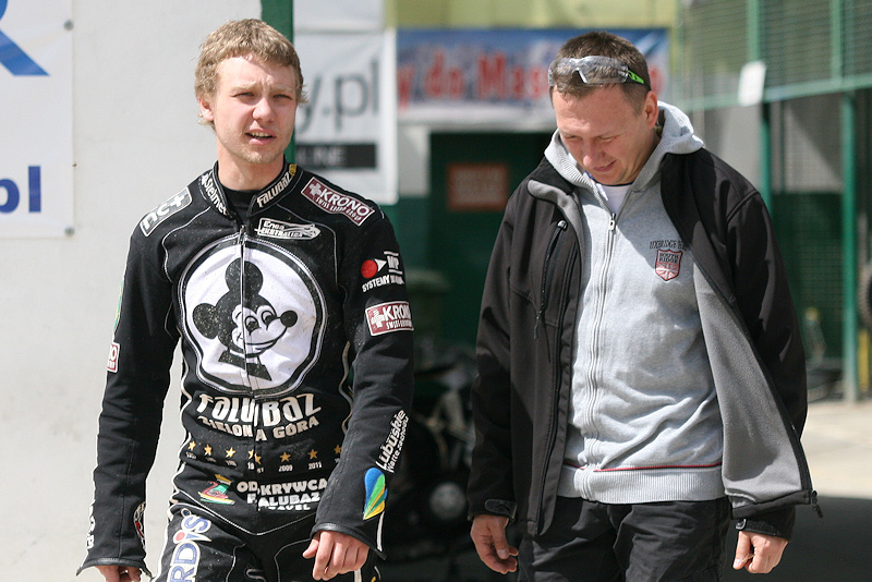 Trening przed meczem we Wrocławiu