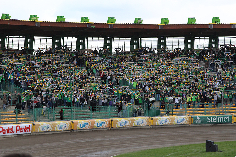 Oprawa meczu Falubaz - ROW Rybnik