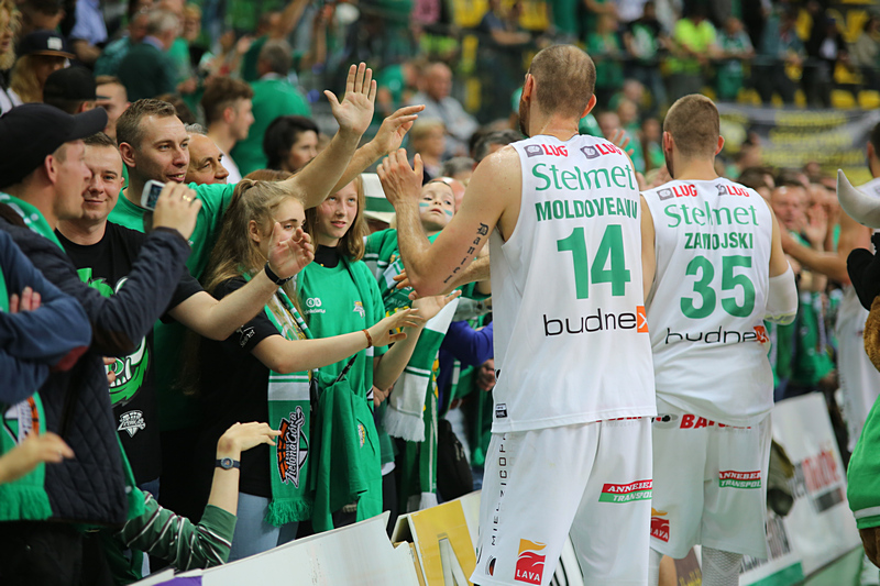 Stelmet BC Zielona Góra - Rosa Radom 86:80