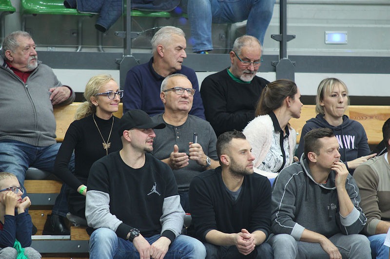 Kibice na meczu Stelmet BC - Szolnoki Olaj