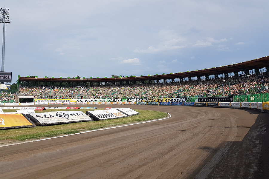 Oprawa meczu Falubaz - Stal Gorzów