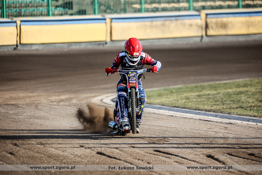 Trening Stelmet Falubazu na W69 z Kuberą i Lebiediewem